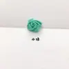 Ponto 1,5 cm botão tridimensional feito à mão Botão de Rosa DIY acessórios de cabelo presilha de cabelo sapatos chapéu cartão de felicitações acessórios de vestuário