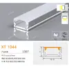 Canal de Aluminio para Luz Lineal LED al por Mayor del Fabricante, Luz Lineal con Borde, Canal de Luz de Aleación de Aluminio, Perfil de Canal de Aluminio para Luz Lineal