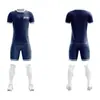 Heta Fábrica de Origem Conjunto de Uniforme de Futebol Feito Sob Medida Uniforme de Futebol para Treino de Estudante Secagem Rápida Manga Curta
