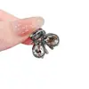 Pinza de Garra de Mariposa de Cristal para Peinado de Princesa de Gama Alta Pinza Pequeña para el Cabello Pinza Tiburón para Peinado Lateral del Cabello Pinza para Flequillo Accesorios para el Cabello
