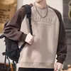Moletom com Estampa 3D Estilo Americano Masculino 2025 Novo Primavera/Outono Roupas Masculinas Pesadas Tamanho Plus Marca Moderna Roupas de Outono