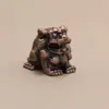 Bestseller TransfronteiriçoNovo Conjunto Criativo de Enfeites para Incensário: Liga de Zinco Folha de Lótus, Bodhi, Tartaruga, Combinação de Monges