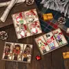 Amazon transfronteiriço novo produto Decorações de Natal ins conjunto de soldados de madeira de nogueira enfeites para pendurar Pingentes para árvore de Natal