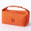 Bolsa de cosméticos de lona popular en Internet, bolsa de lavado de gran capacidad, bolsa de almacenamiento portátil multifuncional para estudiantes, bolsa de almacenamiento portátil impermeable