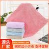 Piña Coral Fleece Encaje Adorno Cuadrado Pequeño Engrosado Absorbente de Agua Mesa de Cocina Limpieza Hogar Libre de Aceite