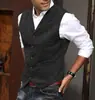 Chalecos de Hombre de Venta Caliente Transfronteriza, Chalecos de Espiga Retro Británicos de Moda, Ropa de Trabajo Casual, Chalecos Ajustados en Stock