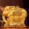 Hucha de Elefante de Oro Aluvial Creativa Hucha Dibujos Animados Lindo Regalo para Niños Celebridad de Internet Gran Capacidad Regalo Práctico Transfronterizo