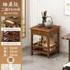 Novo armário de chá estilo chinês simples estante de chá estante de armazenamento de chá armário de chá doméstico chaleira mesinha de centro pequena de chão armário lateral