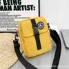 Bolso bandolera pequeño para hombre, bolso de hombro de marca de moda japonesa, bolso informal pequeño para teléfono móvil, mochila deportiva pequeña para estudiantes