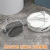Gafas fotocromáticas anti-luz azul para miopía, monturas de medio aro estilo tech, monturas estilo ceja, monturas geniales y elegantes, gafas de miopía retro de celebridad de internet transfronteriza