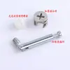 Conector Tres en Uno para Muebles, Gabinetes y Escritorios Conexión de Tablero de 90 Grados Varilla Plegable de Doble Cabeza 84mm Fijación Combinada