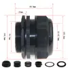 Conector impermeável de nylon poroso para cabo M20/PG16 conector de plástico Cabeça Grande selada para cabo trava fixa porca de fixação