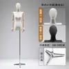 Modelo original de hombro plano accesorio femenino hombro en ángulo recto pecho pequeño ropa de mujer clavícula maniquí soporte de exhibición de tienda de ropa cuerpo entero