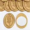 Nuevos Productos en Stock Fabricante de Etiquetas de Cera Pintura a Fuego Escamas de Cera para Venta al por Mayor Sello para Sobres Pegatina de Sello de Pintura a Fuego Etiqueta de Cera de Pintura a Fuego