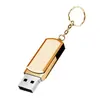 Regalo Negocios 2.0 Memoria USB de Metal Creativa Memoria USB de Alta Velocidad Textura Metálica Oficina USB