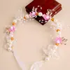 Tocados de Novia, Pulseras para Niños, Diademas de Flores, Accesorios para el Cabello de Boda, Coronas de Guirnaldas Europeas y Americanas para Actuaciones
