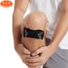 Rodillera transpirable antideslizante con absorción de impactos y protección contra lesiones, silicona presurizada para correr, fitness, baloncesto, meniscos, funda para rodillera