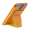 Soporte de Tarjeta Plegable Magnético Magsafe Portátil Soporte de Escritorio Multifuncional Funda para Tarjeta de Teléfono de Cuero PU