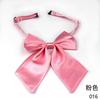 Ventas directas de fábrica flor de cuello profesional para mujer banco azafata de hotel negocio color sólido clase de actividad uniforme escolar flor de cuello hecha a mano