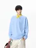 Camiseta de Manga Larga con Color de Contraste y Costuras para Hombre Acu, Top de Marca Trendy Casual Holgado para Hombre Primavera y Otoño 2026