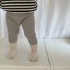 Traje para Niños Otoño Estilo Coreano Ropa para Niños Bebé Rayado para Fondo Conjunto de Dos Piezas para Hombre y Mujer Primavera y Otoño Ropa de Otoño para Bebé