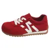 Zapatillas retro ligeras con cordones para mujer, novedad primavera 2026, versátiles, suela gruesa, deportivas casuales