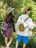 Nova bolsa transversal de um ombro da moda, casual e portátil, adequada para homens e mulheres, mochila de caminhada ao ar livre para casais, bolsa versátil para celular