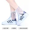 Cobre-sapatos impermeáveis à prova de umidade, espessados, à prova d'água e antiderrapantes, adequados para adultos e crianças, feitos de material de PVC durável, cobre-sapatos impermeáveis para tempo chuvoso e com neve, ideais para viagens ao ar livre