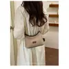 Bolso vintage de gran capacidad transfronterizo para mujer, nuevo bolso cruzado casual versátil de otoño 2026, bolso de hombro de lona para debajo del brazo