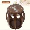 Banqueta redonda para Guzheng banqueta de Guzheng madeira maciça Guzheng banqueta simples/estampada única venda direta da fábrica de banquetas de Guzheng