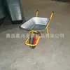 Carro de herramientas de placa de hierro almacenamiento de herramientas remolque de jardín Shandong WB6400 carro logístico de una rueda al por mayor