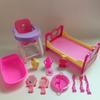 Casa Súper Infantil Botella de Simulación Juguete de Plástico Accesorios Absorbente de Agua Juguete de Botella con Chorro de Agua Accesorios para Muñeca