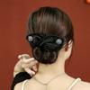 Bowknot cabelo curler headdress verão cabelo acessórios tecido cabelo cacheado twist bar hairpin bola cabeça cabelo curler 2023