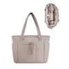 Nova em estoque bolsa tote acolchoada bolsa de mão feminina leve para viagem bolsa de ombro bolsa de mão casual bolsa para computador