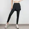 Pantalones Deportivos de Dos Piezas para Mujer Otoño e Invierno, Pantalones de Yoga de Cintura Alta Levanta Glúteos, Ropa de Fitness de Secado Rápido, Pantalones para Correr por la Mañana para Mujer