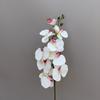 Flor Artificial Tacto Realista Película Impresión 3D Húmeda 9 Phalaenopsis Simuladas Flor Individual Boda Arreglo Floral para el Hogar Flor de Boda