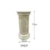 Maceta de Columna Romana Estilo Europeo, Decoración Exterior Romana Retro Europea, Exhibición de Balcón, Sala de Estar Patio Recto Metabo
