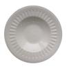 Plato de cena occidental con sombrero de paja, serie en relieve, color girasol, blanco puro, sencillo, de 8,5 pulgadas, para el hogar, plato de sopa para el hogar