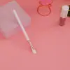 Brochas de Maquillaje Personalizadas Pincel para Sombras de Ojos Individual Incrustado con Diamante con Logo Impreso Herramienta de Maquillaje Pincel Pincel para Difuminar Ojos