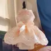 Vestido de Casamento para Pet, Saia Tutu, Exportação para Amazon, Venda Direta de Fábrica Transfronteiriça, Vestido de Princesa para Gato e Cachorro