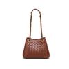 Bolso tejido a mano para mujer, nuevo, con cadena de paracaídas, cesta de verduras hecha a mano, bolso de hombro de alta gama.