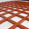 Grade de grão de madeira grade de carregamento automático de aço de plástico integrada teto de ferro grade de alumínio galpão de teto decoração material grade rack de uva
