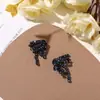 Estilo Coreano Versátil Moda Fogos de Artifício Franja Flor de Cristal Central Brinco Stud DIY Acessórios de Cabelo Broche Flor de Sapato Acessórios