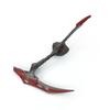 Shuo Jie Zona Negra Periférica Foice do Ceifador Modelo Dobrável Ornamento de Metal Arma de Liga Brinquedo 22cm