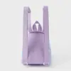Mini mochila acolchada de PU en multicolor arcoíris, sensación de alta gama, ligera para viajes y ocio, hecha a medida por el fabricante
