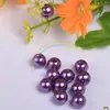Perlas de Imitación ABS Materiales Hechos a Mano DIY Accesorios para Joyería con Cuentas 8mm ABS Colorido Cuentas Sueltas Coloridas Que No Se Descascaran