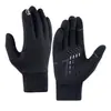 Luvas de ciclismo com tela sensível ao toque para homens, à prova de inverno, à prova de vento e quentes, adequadas para pesca e montanhismo; luvas de exterior resistentes à água com tela sensível ao toque para mulheres