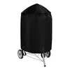 Cubierta Redonda para Parrilla de Barbacoa Exterior Ajustable Impermeable a Prueba de Polvo Cubierta para Parrilla Cubierta para Fogata Estufa Cubierta para Brasero Dropshipping