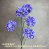 Flores de Tela Artificiales de Hortensia Mini Caramelo de 5 Cabezas para Arreglos de Piso, Decoraciones de Techo, Decoración de Bodas, Arreglos Florales de Exterior y Flores Artificiales