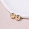 Tradicional Dorado Gota de Aceite Símbolo de Fortuna Flor de la Paz Espaciadores Cuentas Accesorios Trébol de Cuatro Hojas Pulsera DIY Materiales para Joyería Fabricante Mayorista